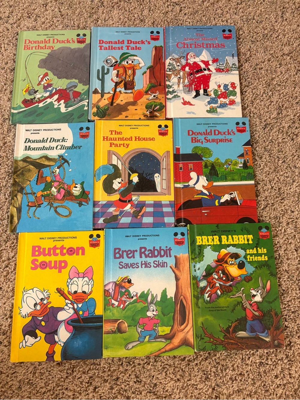 Vintage Walt Disney 46 Book Set - Many Classic Characters and Stories - Picture 8 of 13